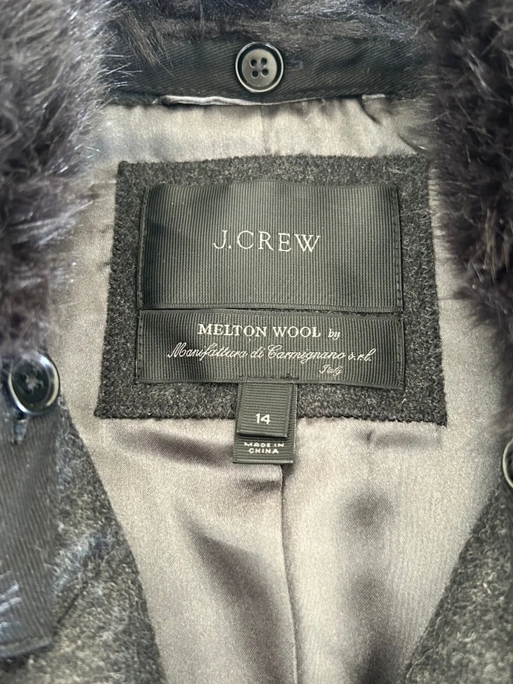 J. Crew Italian wool coat - Picture 4 of 9